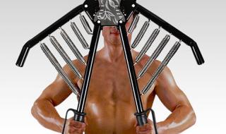 臂力器锻炼方法图解