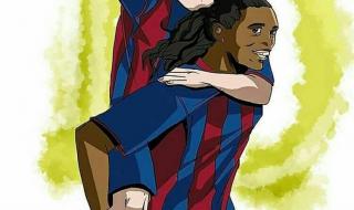 小罗晒梅西庆祝夺冠照 小罗晒梅西庆祝夺冠照